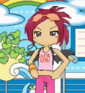 😎 emoji Kira Kira Pop Princess Telegram sticker 20 of 59