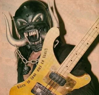 👹 emoji Lemmy Kilmister/ motorhead Telegram sticker 20 of 31