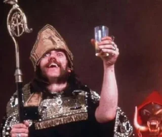 ☦️ emoji Lemmy Kilmister/ motorhead Telegram sticker 9 of 31