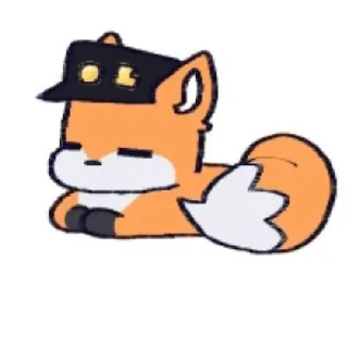 🦊 emoji <3 Fox ♡ Telegram sticker 10 of 31