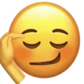 😏 emoji Больше стикеров 👉 @stickery3 Telegram sticker 1 of 76