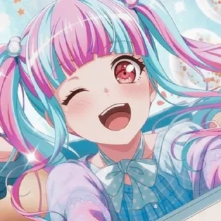 😉 emoji Reona Nyubara🎀 Telegram sticker 11 of 21