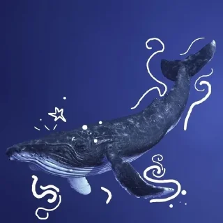 Sticker from Морские обитатели
