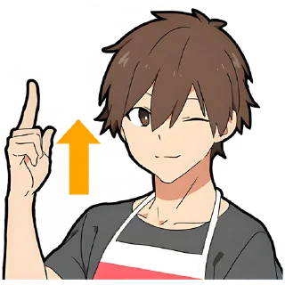 🔝 emoji Окан и повар-кун @Nyasticks Telegram sticker 6 of 41
