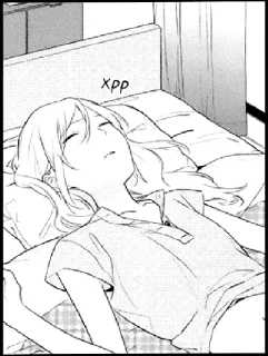 🛌 emoji Horimiya Telegram sticker 20 of 94