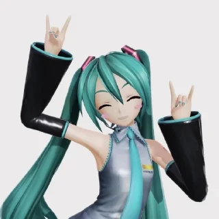 🤘 emoji <❤️‍🩹> Miku & Rin @hakoivw Telegram sticker 21 of 32