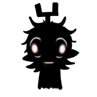 😳 emoji Shadow tubby Telegram sticker 9 of 16