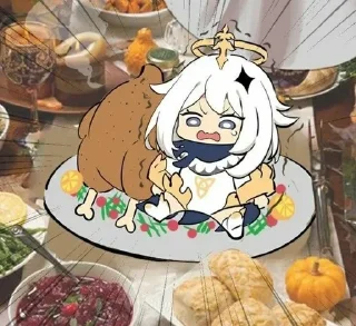 🥫 emoji 🪽Paimon🪽 Telegram sticker 14 of 120
