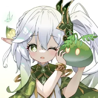 💚 emoji Нахида::@all_fandom_rurubots Telegram sticker 11 of 35
