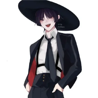 😎 emoji Скарамучча::@freedom_allfd_bots Telegram sticker 2 of 119