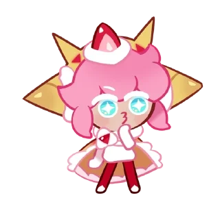 😗 emoji Стробері Кріп Кукі @crkstickersua Telegram sticker 6 of 21