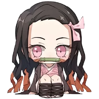 😶 emoji ♡ незуко камадо ♡ Telegram sticker 20 of 50