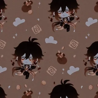🌟 emoji 𝒵𝒽𝑜𝓃𝑔𝓁𝒾 𝒢𝑒𝓃𝓈𝒽𝒾𝓃 Telegram sticker 10 of 50