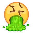 🤮 emoji 😜Наркомания 2 создал @lilaladinbio Telegram sticker 18 of 50