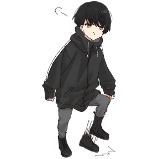 🧐 emoji Юрудура-кун [BIG] @Nyasticks Telegram sticker 5 of 41