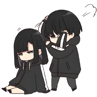 🥺 emoji Юрудура-кун @Nyasticks Telegram sticker 13 of 41
