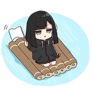 😞 emoji Юрудура-тян ч.4 @nyasticks Telegram sticker 11 of 41