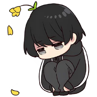😞 emoji Юрудура-кун 3 @Nyasticks Telegram sticker 10 of 41