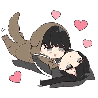 🤗 emoji Юрудура-кун ч.5 @nyasticks Telegram sticker 21 of 41