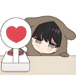 🩷 emoji Юрудура-кун (В2) @Nyasticks Telegram sticker 5 of 26