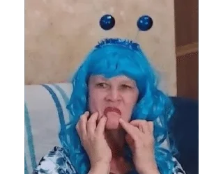 😟 emoji Людочка Telegram sticker 15 of 21