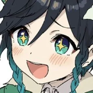 🤩 emoji Венти Telegram sticker 13 of 70