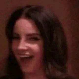 😉 emoji Lana Del Rey 🤍 Telegram sticker 11 of 54