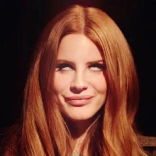 🤤 emoji Lana Del Rey 🤍 Telegram sticker 22 of 54
