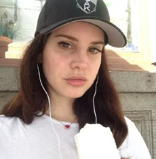 🎧 emoji Lana Del Rey Telegram sticker 14 of 119