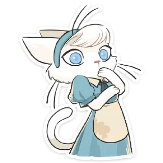 🐱 emoji Кошечка Мия • @TgSticker Telegram sticker 22 of 49