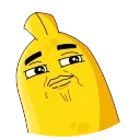😏 emoji Бананос Telegram sticker 18 of 22