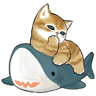 Sticker from Акулы и котята 4 @Nyasticks