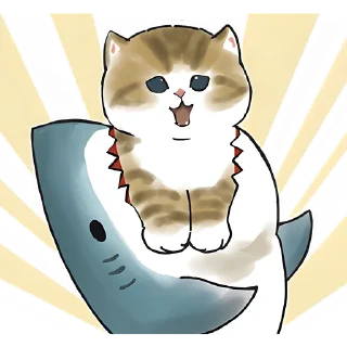 Sticker from Акулы и котята 4 @Nyasticks