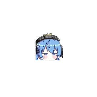 👄 emoji Hoshimachi Suisei @BCPATish Telegram sticker 14 of 43