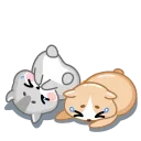 Sticker from Love Hamsters