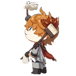 Sticker from Childe is love, Childe is life