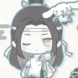 🌟 emoji .𝓛an wangji𓂂꯭ׄ͜ ࿔ @Toeudwk Telegram sticker 24 of 60