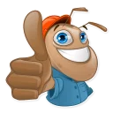 👍 emoji Anthony Ant Telegram sticker 10 of 16