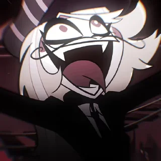 👩‍🍼 emoji БОЛЬШЕ ⇨ @CLOOBHUB ЧАРЛИ ОТЕЛЬ ХАЗБИН HAZBIN HOTEL Telegram sticker 24 of 120