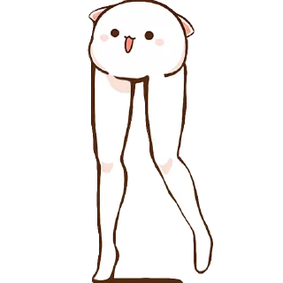 💃 emoji @mochipeachcats memes Telegram sticker 6 of 10