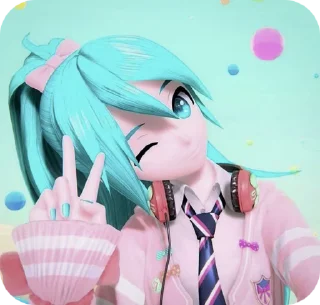 🎤 emoji Miku Hatsune!!💿
@Nyashk000 Telegram sticker 17 of 60