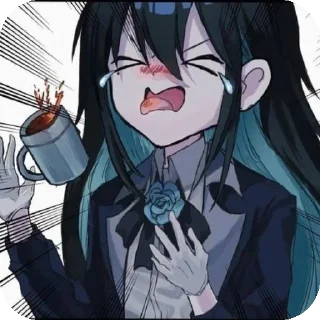 🍵 emoji ado Telegram sticker 15 of 65
