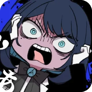 😨 emoji ado Telegram sticker 10 of 65