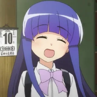 😁 emoji Furude Rika Telegram sticker 19 of 25