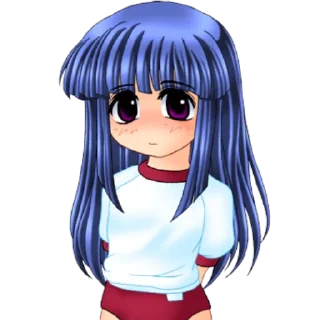 🌊 emoji Rika furude - @Tsumigiki Telegram sticker 10 of 120