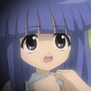 😦 emoji Furude Rika Telegram sticker 7 of 25