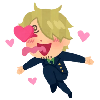 😍 emoji One Piece •🍖• ワンピース Telegram sticker 7 of 23