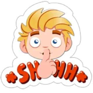 🤫 emoji Стікери Вібер - by @Aris_stickers Telegram sticker 15 of 45
