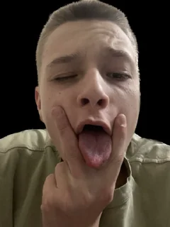 🥸 emoji Даун Telegram sticker 22 of 50