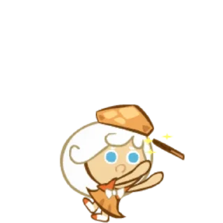 🍦 emoji Cream Puff Cookie! Telegram sticker 7 of 35